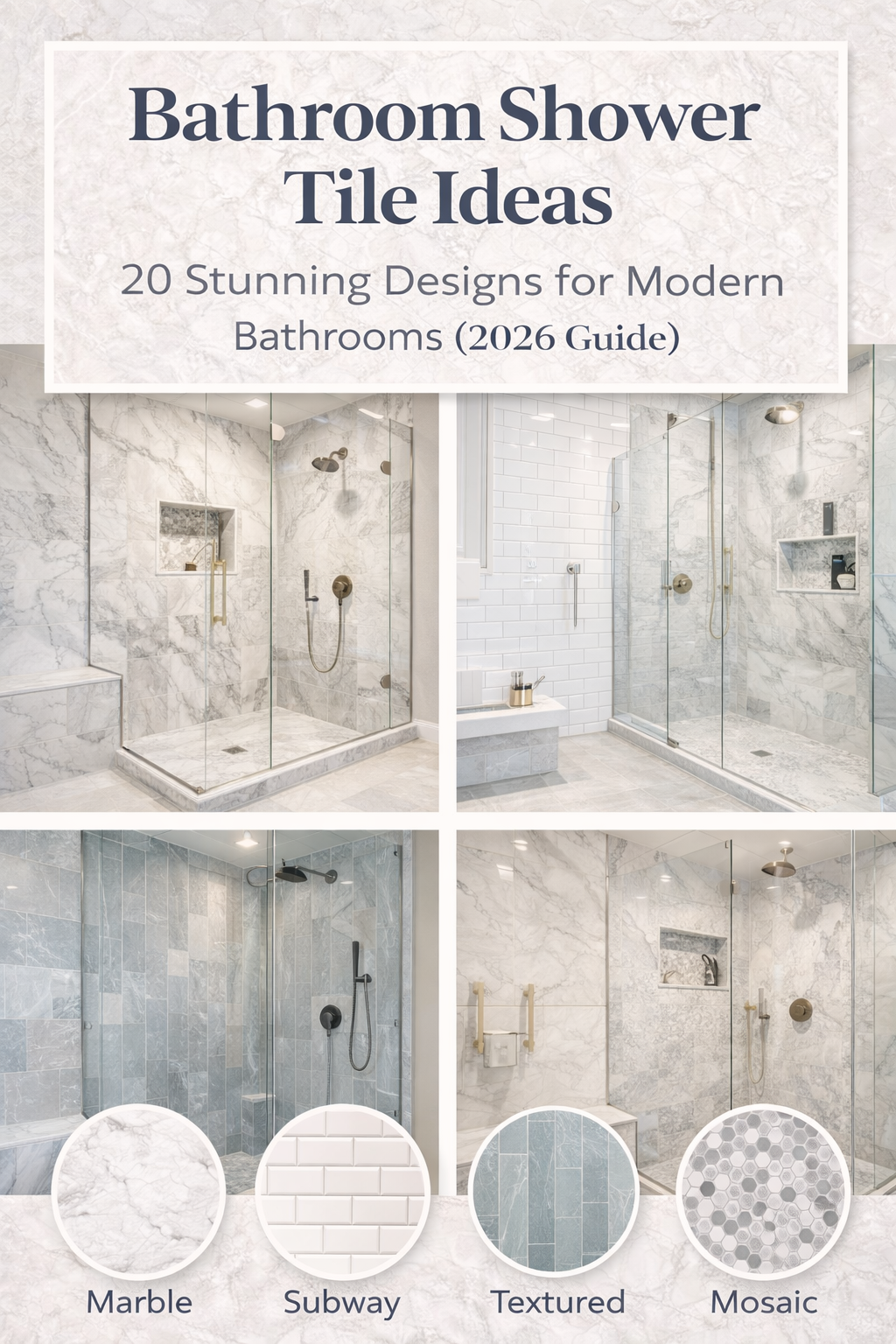Small Bathroom Tile Ideas: 20 Smart Designs to Make Your Space Look ...