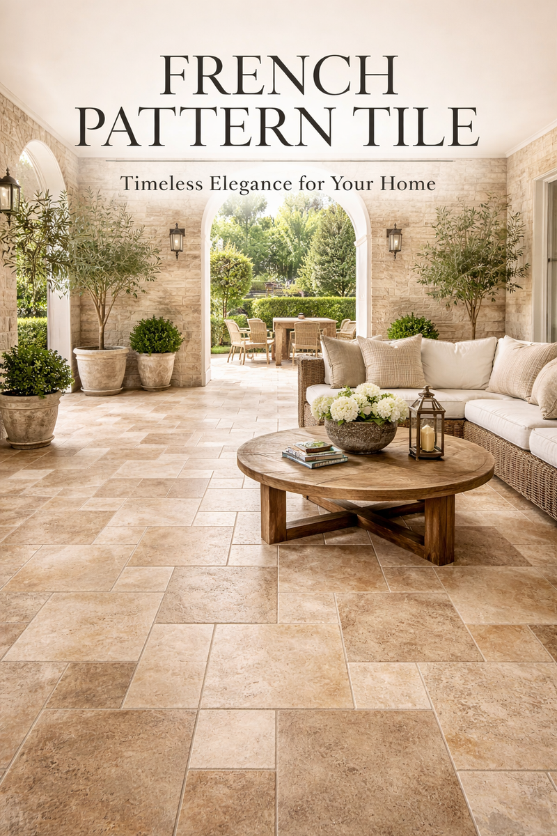 French Pattern Tile: A Timeless Natural Stone Layout for Elegant Floors ...
