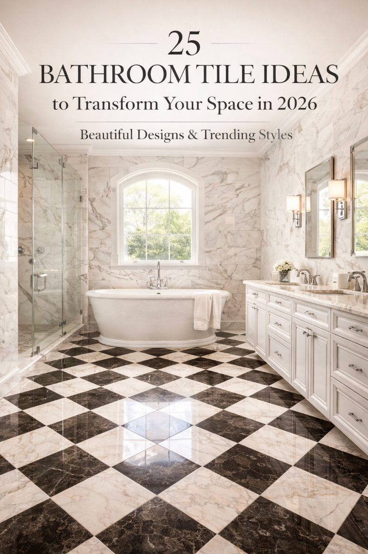 25 Bathroom Tile Ideas to Transform Your Space in 2026 ...