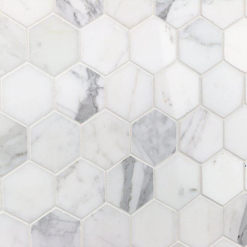 Elevate Your Space with Hexagon Design Tiles from stoneandtiledepot.com