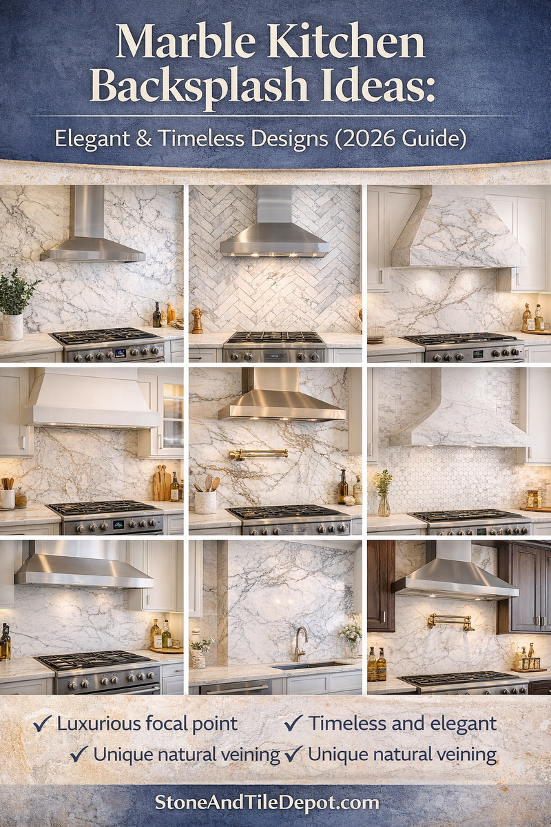Marble Kitchen Backsplash Ideas: Elegant Timeless Designs (2026 Guide ...