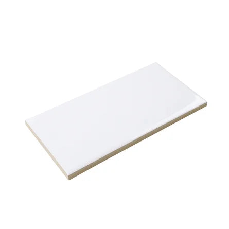 White  3x6 Glazed Ceramic Wall Tile - stoneandtiledepot.com