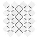 3x3 Thassos White Lantern ( Casablanca ) Mosaic Tile.