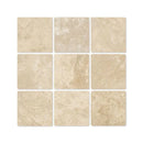 4x4 Tumbled Durango Travertine Tile.
