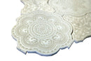 Marakkesh White Marble Waterjet Mosaic Tile