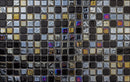 Alves Blend Black Glass Mosaic Tile