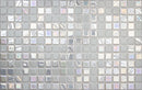 Alves Blend White Glass Mosaic Tile
