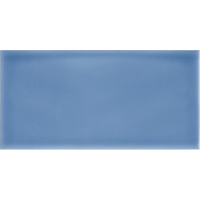 Blue 4x12 Glazed Ceramic Wall Tile - stoneandtiledepot.com