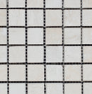 Cream Light Bianco 1x1 Honed and Filled Mosaic Tile