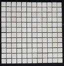 Cream Light Bianco 1x1 Honed and Filled Mosaic Tile