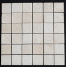 Cream Light Bianco 2x2 Honed and Filled Mosaic Tile