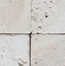 Cream Light Bianco 4x4 Tumbled Mosaic Tile