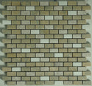 Hammock Brick Mosaic Marble Honed Mosaic Tile - stoneandtiledepot.com