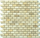 Sail Brick Mosaic Marble Honed Mosaic Tile - stoneandtiledepot.com