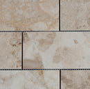 Adella Cappuccino Collection 3x6 Polished Mosaic Tile