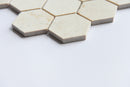 Crema Marfil Marble 2x2 Hexagon Honed Mosaic Mosaic Tile
