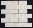 Crema Marfil Marble 2x4 Honed Mosaic Tile
