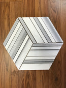 Dolomite Equador Hexagon Honed Mosaic Tile - stoneandtiledepot.com