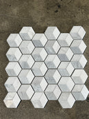 Dolomite Marble Glacial Honed Mosaic Tile
