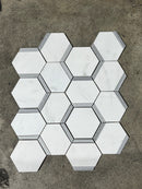 Catacomb Dolomite Misty Grey Honed Mosaic Tile