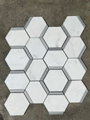 Catacomb Dolomite Misty Grey Honed Mosaic Tile