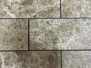 Emperador Dark Spanish Marble 3x6 Polished Tile
