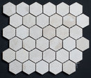 Floridian Cream Hexagon 2x2 Polished Mosaic Tile