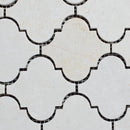 Floridian Cream Lantern Shaped Polished Mosaic Tile