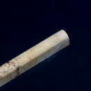 Gold Travertine Bullnose Pencil Honed and Unfilled Mosaic Tile