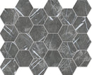 Hexa Mega Sole Matte Glass Mosaic Tile