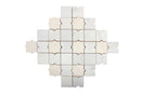Zeno Limra White Marble Waterjet Mosaic Tile