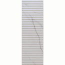 IMPRESSIONS FLUTED CARRARA LOOK 12X36 PORCELAIN TILE