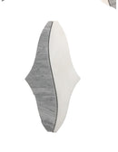 Dolomite Ice Gray Carina Honed Mosaic Tile - stoneandtiledepot.com
