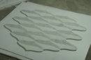 Dolomite Ice Gray Carina Honed Mosaic Tile - stoneandtiledepot.com