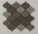 Foussana Grey Lantern Limestone Mosaic Tile - stoneandtiledepot.com