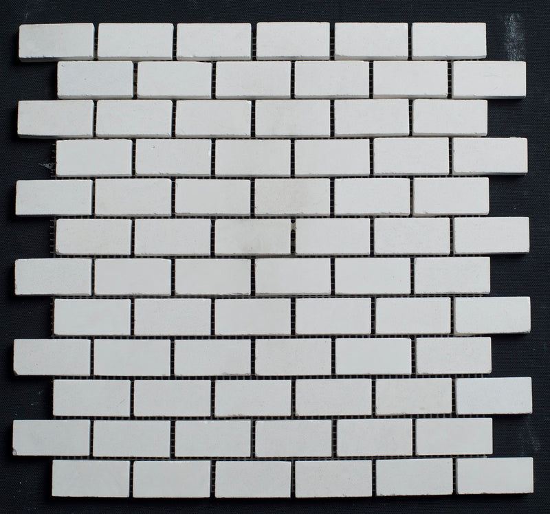 Limra Limestone 1x2 Polished Mosaic Tile