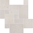 Myra Brushed Limestone French Pattern
