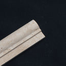 Ivory Travertine 2x12 Ogee Edge