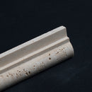 Ivory Travertine 2x12 Ogee Edge