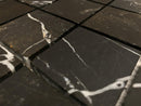 Nero Marquina Marble 2x2 Honed Mosaic Tile - stoneandtiledepot.com