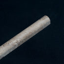 Lunarstone Noce Travertine Pencil Liner 3/4x12 Honed and Unfilled Mosaic Tile