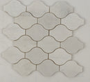 Bianco Nieve Ornament Marble Mosaic Tile - stoneandtiledepot.com