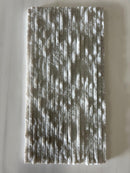 Ice White 6x12 3D Split Face Marble Tile