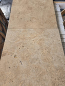 Walnut Travertine 24x24 Tumbled Tile