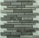Lagoon Linear Marble Mixed Surfaces Mosaic Tile - stoneandtiledepot.com