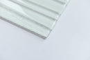 Metallic strip on a light gray background