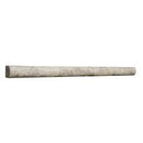 Silver Travertine 3/4x12 Pencil Liner - stoneandtiledepot.com