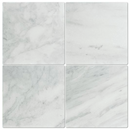 Bianco Mare 24x24 Tumbled Marble Tile