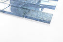 Crystal Aqua Sofia 2x3 Glass Mosaic Tile
