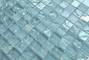 Crystal Aqua Soho Green 1x1 Glass Mosaic Tile
